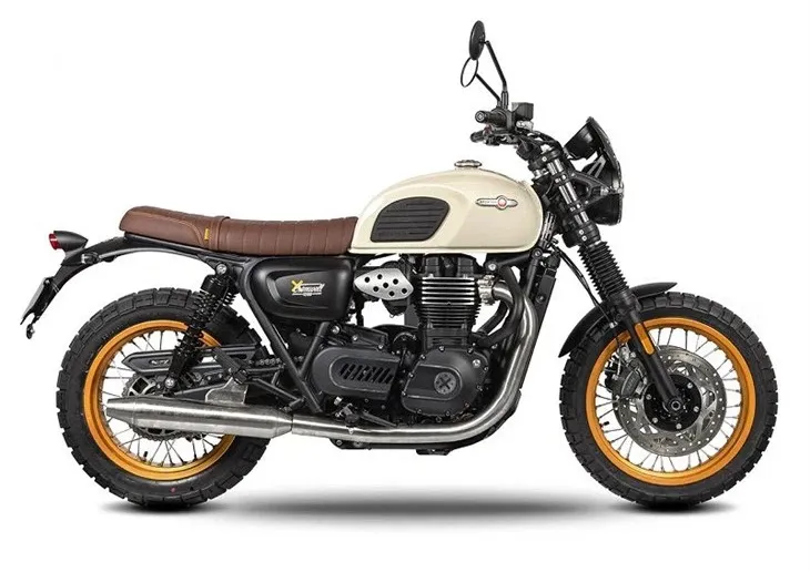 Filtrada una nueva moto maxiscrambler retro de dos cilindros y 1.200 c.c. de la marca Morbidelli