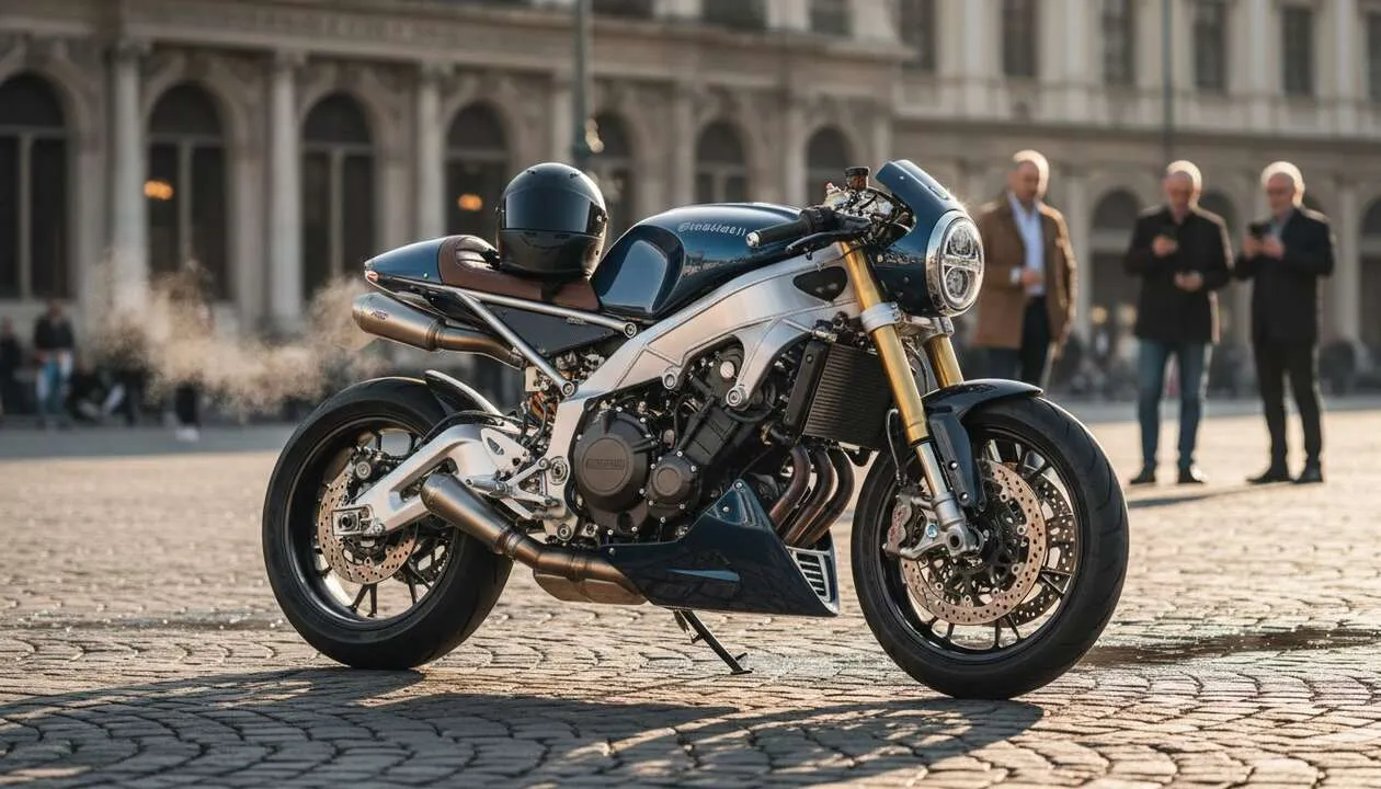 Morbidelli sorprende con su moto neo retro 1200cc que reta a Ducati
