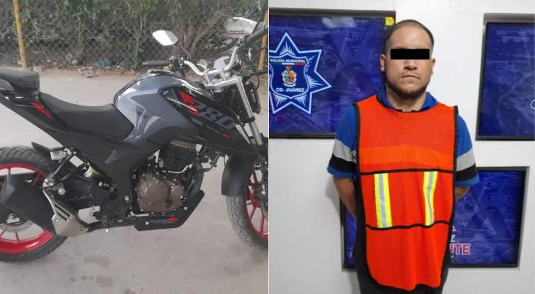 Conducía Italika a exceso de velocidad; era robada