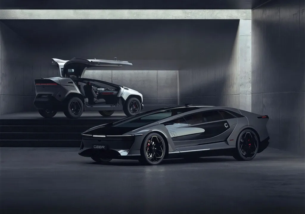 Arabia Saudita ya tiene su propia marca de autos y parecen sacados de una película futurista