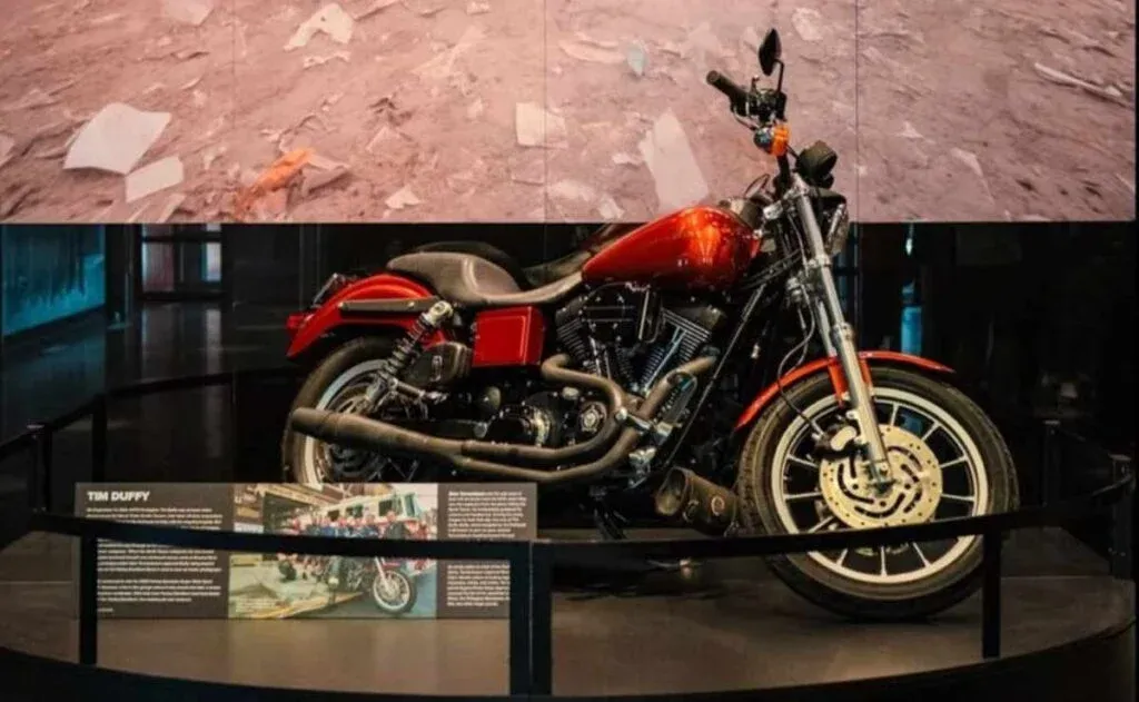 La icónica Harley-Davidson del 11-S llega al museo: su emotiva historia