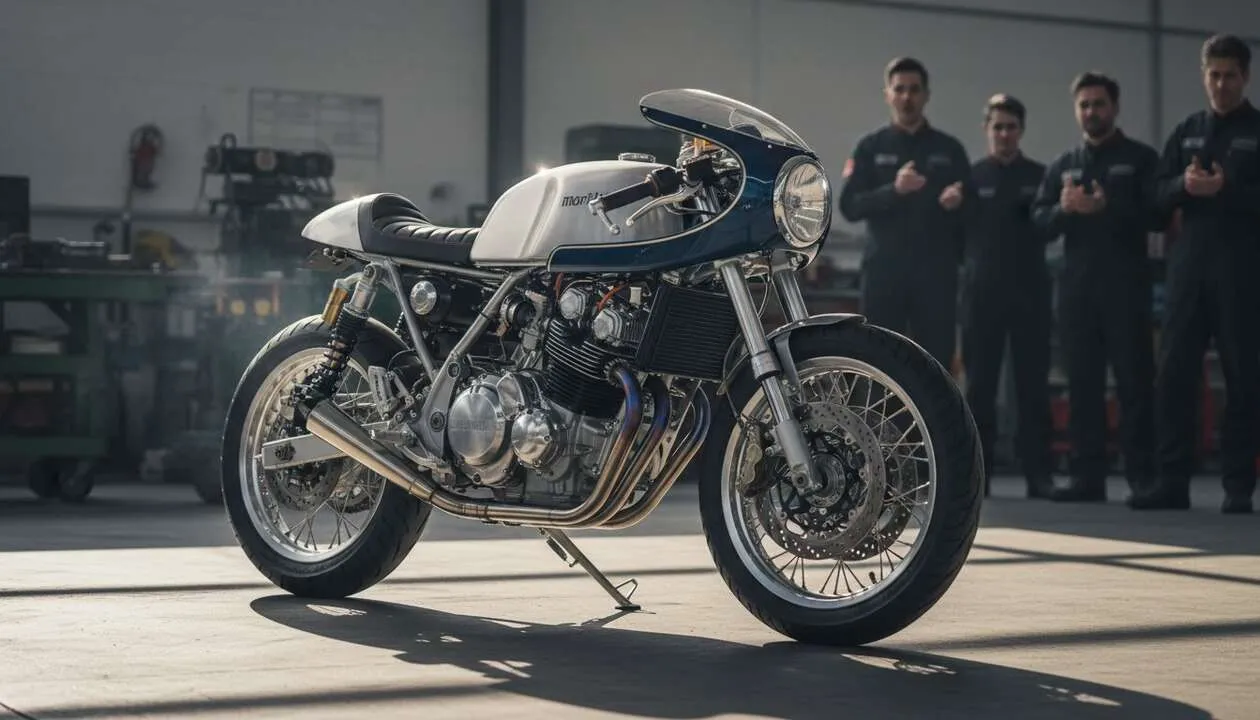 Morbidelli sorprende con una neo-retro de 500 cc y 50 CV