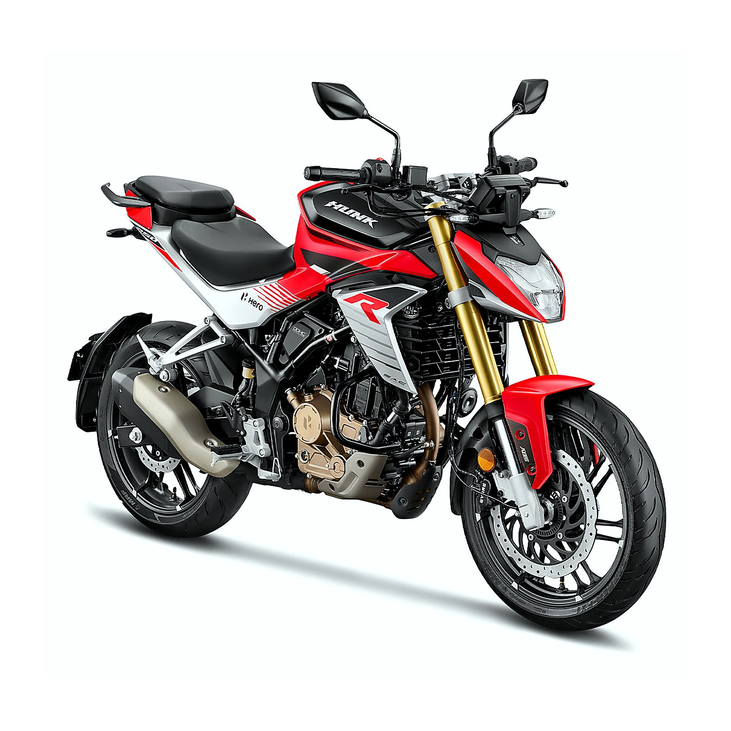 Hero Hunk 250R Blanco con Rojo 2026