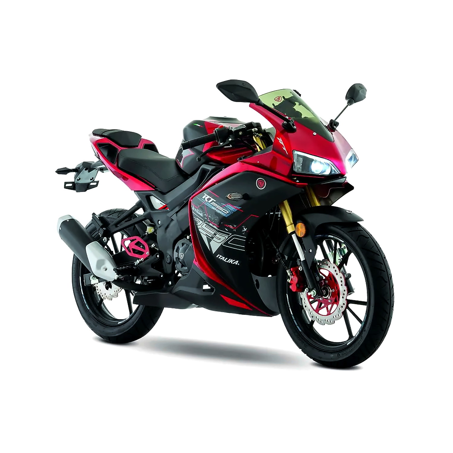 Italika Deportiva RT 250 con GPS Roja 2026