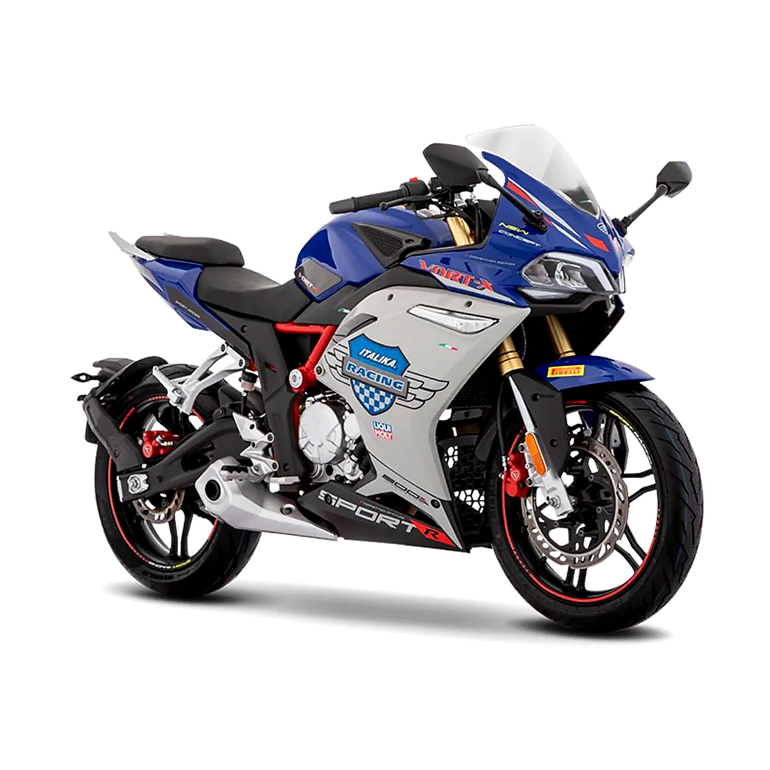Italika   Deportiva Vort-X 300R Azul con Gris 2026