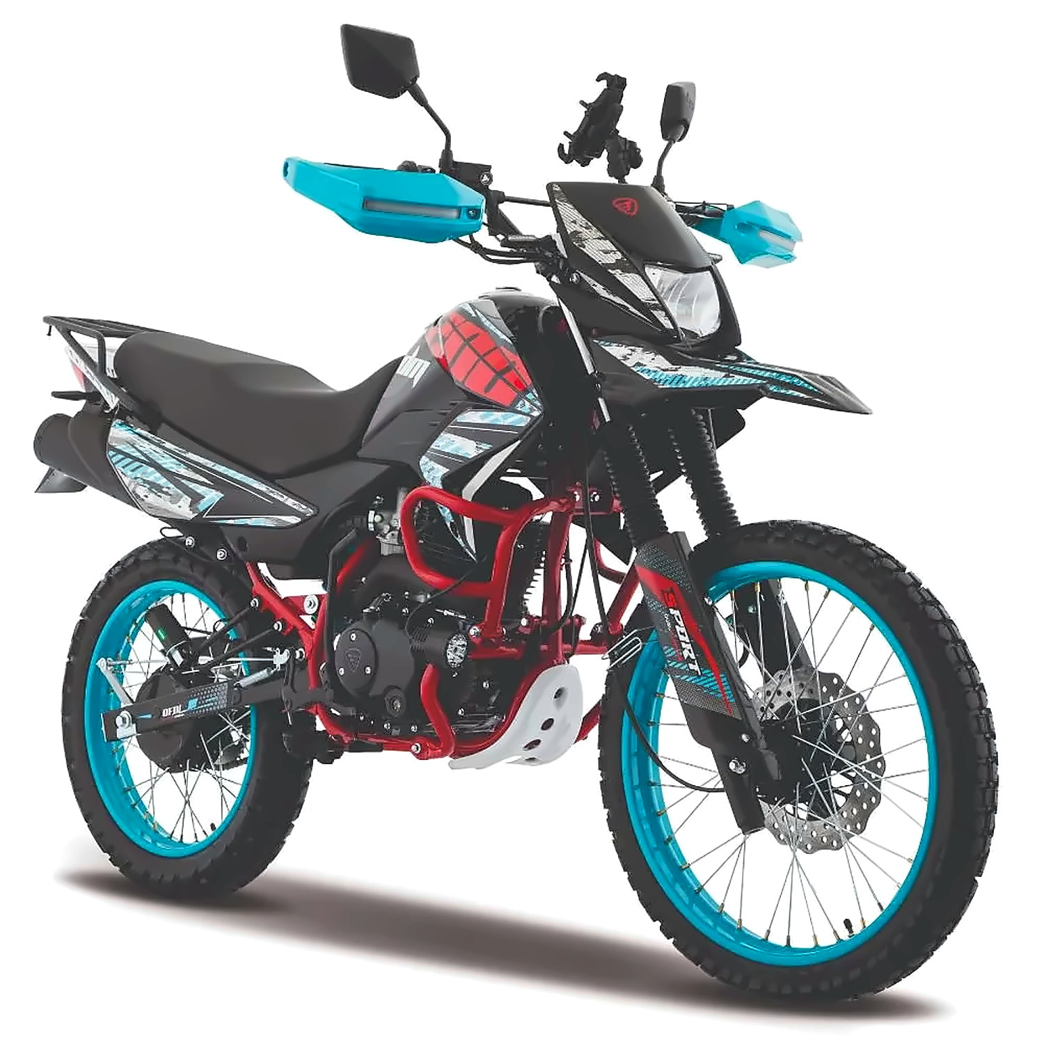Italika Doble Propósito DM200 Con GPS Azul 2026