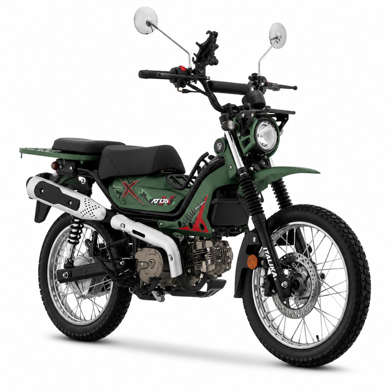 Italika  Motocicleta de Trabajo AT135X Verde 2026