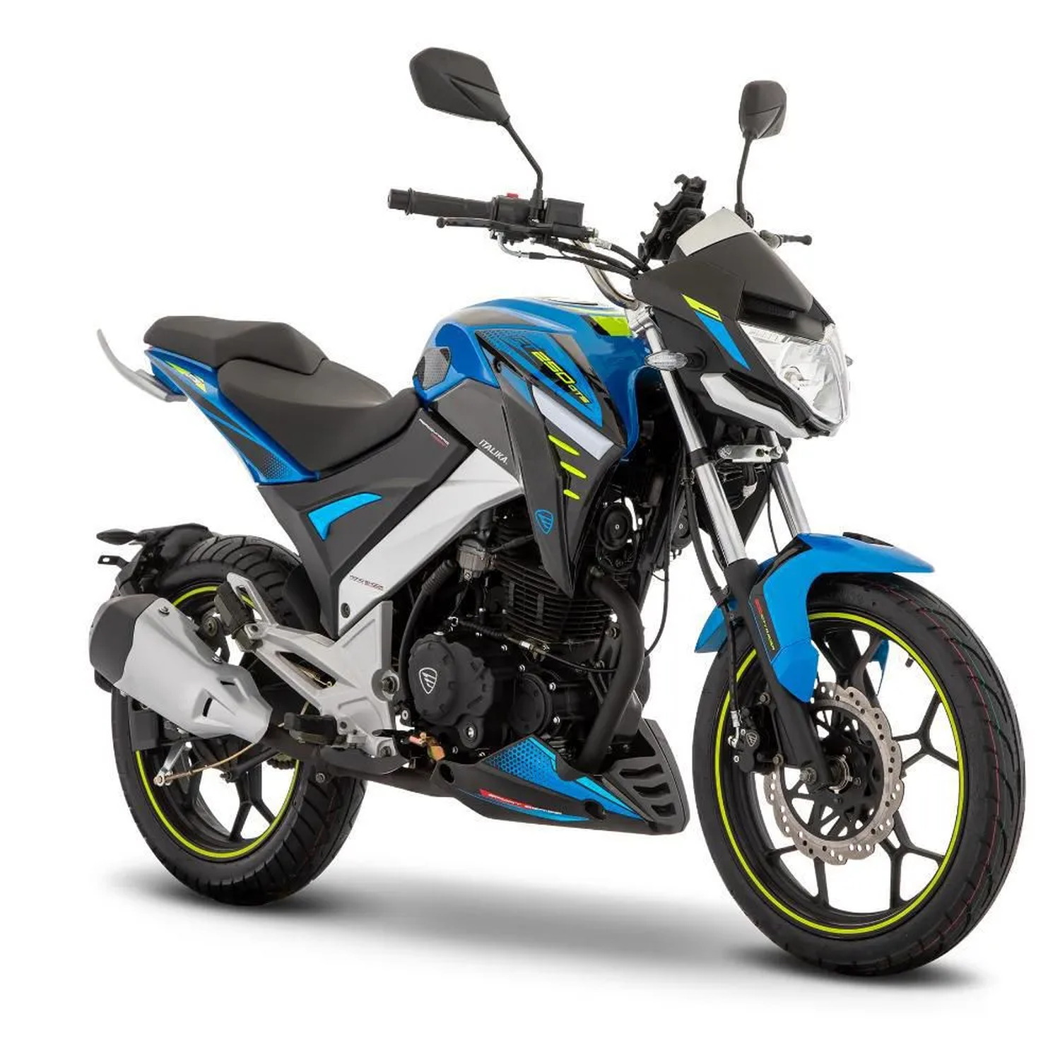 Italika  Motocicleta de Trabajo FT250 GTS Con GPS Azul con Negro 2026