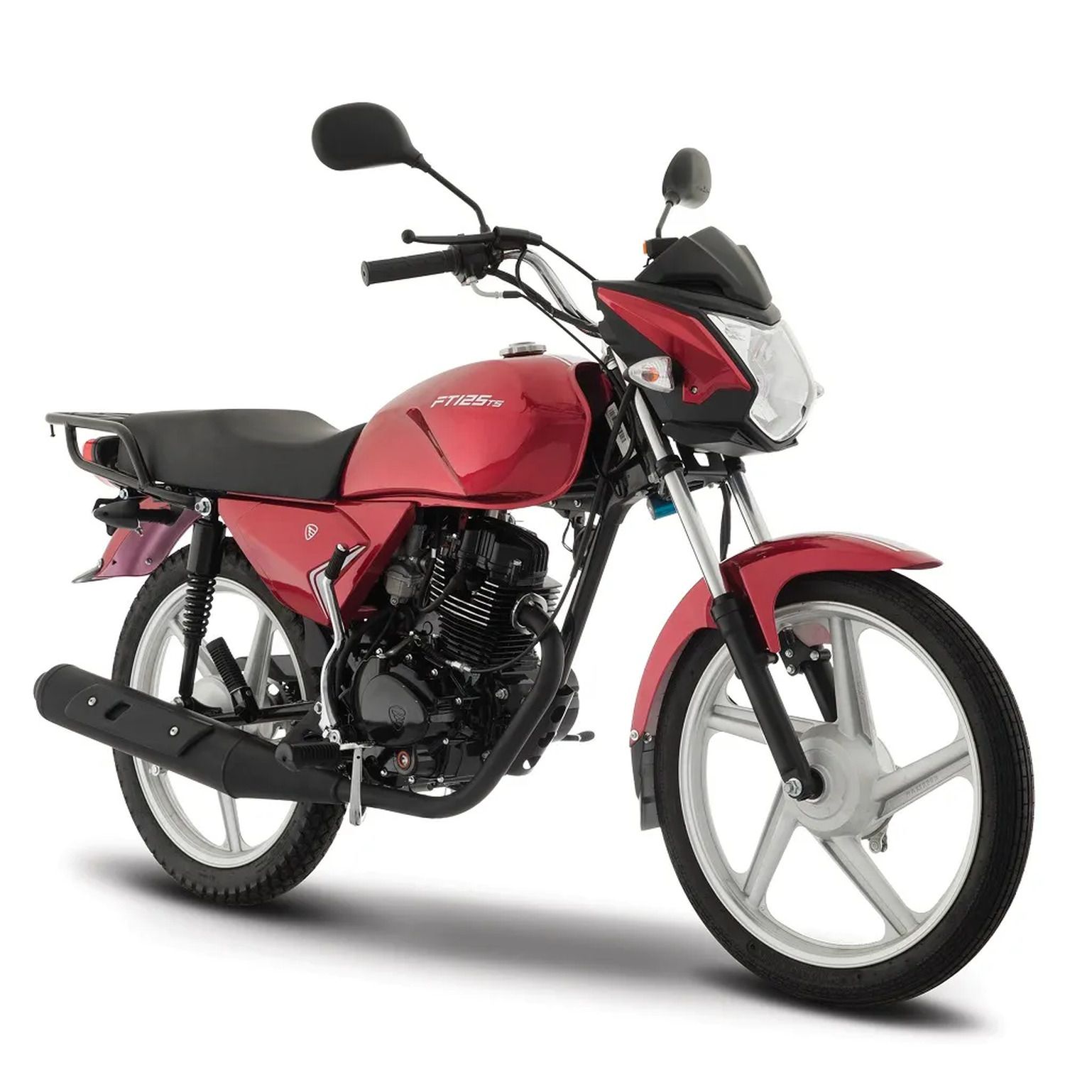 Italika  Motocicleta de Trabajo FT125 TS Roja con Negro 2026