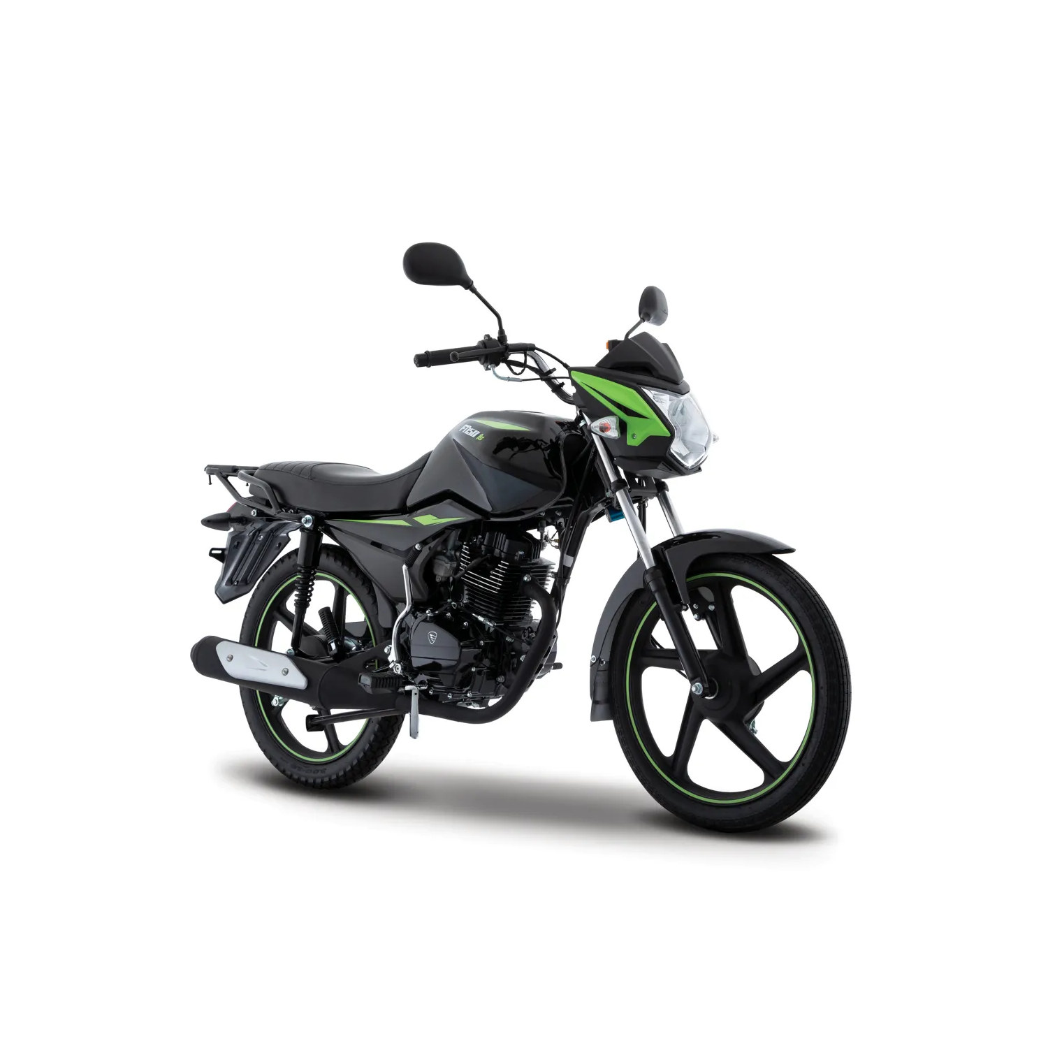 Italika Motocicleta de Trabajo FT150 TS Negro con Verde 2026