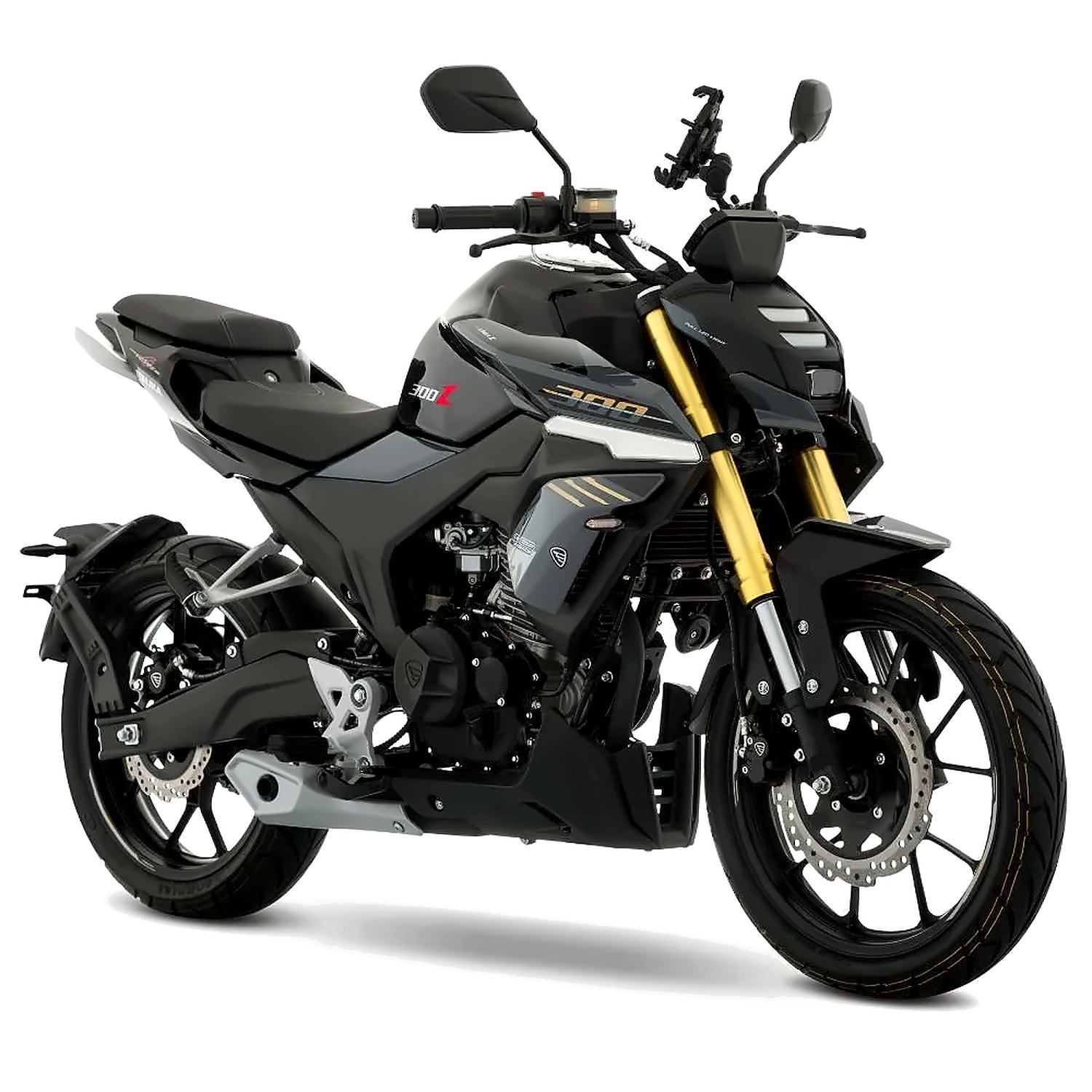 Italika Motocicleta 300Z 4V Negra con GPS 2026